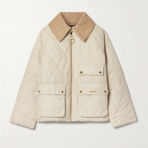 Barbour Jackets & Blazers - Barbour Milby quilt jacket in oatmeal